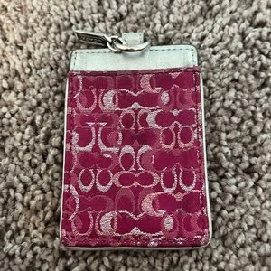 Coach ID tag